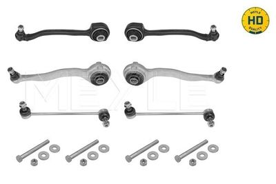 Control/Trailing Arm Kit, wheel suspension MEYLE 016 050 0091/HD