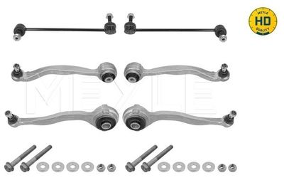 Control/Trailing Arm Kit, wheel suspension MEYLE 016 050 0092/HD