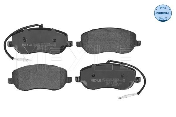 MEYLE 025 202 6119/W Brake Pad Set, disc brake