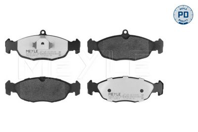 Brake Pad Set, disc brake MEYLE 025 205 4716/PD