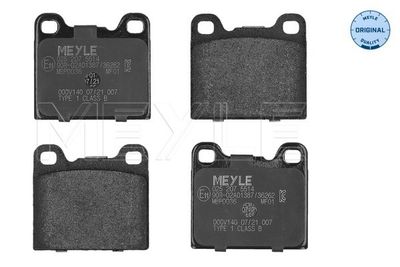 Brake Pad Set, disc brake MEYLE 025 207 5514