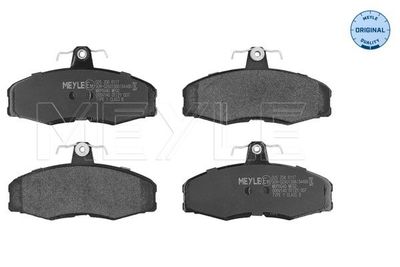 Brake Pad Set, disc brake MEYLE 025 208 6117