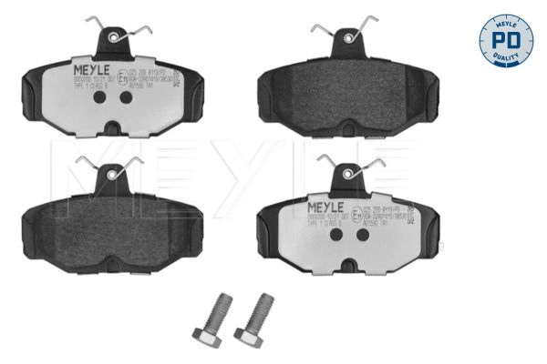 MEYLE 025 209 8113/PD Brake Pad Set, disc brake