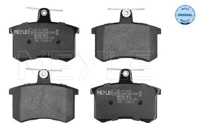 Brake Pad Set, disc brake MEYLE 025 211 4416