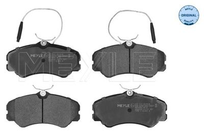 Brake Pad Set, disc brake MEYLE 025 212 0519/W
