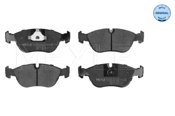 MEYLE 025 212 7319 Brake Pad Set, disc brake