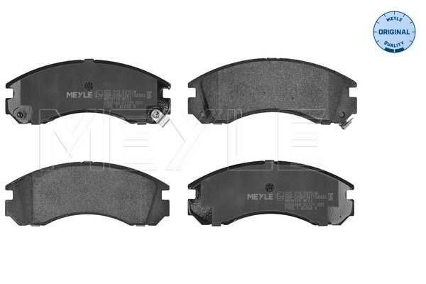 MEYLE 025 213 6315/W Brake Pad Set, disc brake
