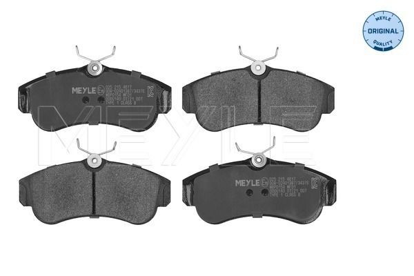 MEYLE 025 215 4617 Brake Pad Set, disc brake