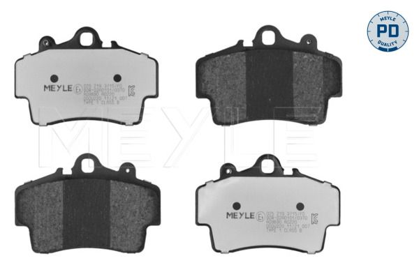 MEYLE 025 219 3715/PD Brake Pad Set, disc brake