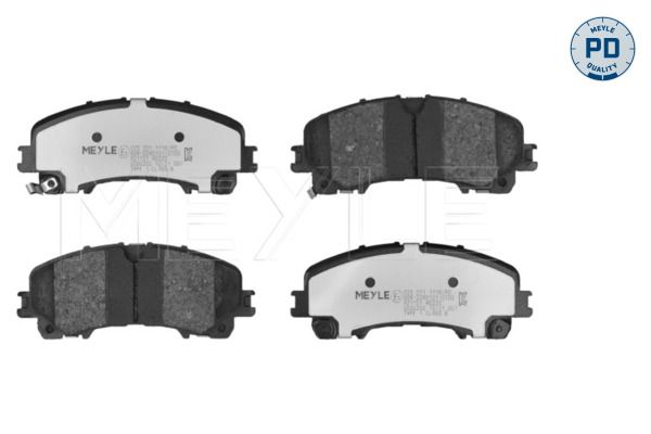 MEYLE 025 221 1716/PD Brake Pad Set, disc brake