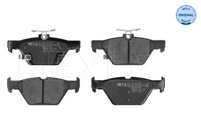Brake Pad Set, disc brake MEYLE 025 221 5814