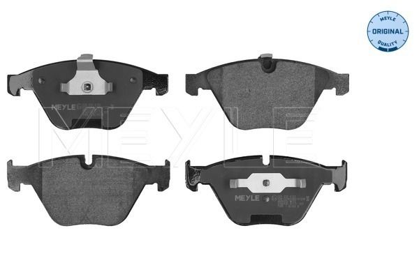 MEYLE 025 233 4720 Brake Pad Set, disc brake