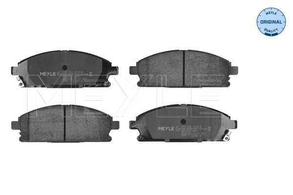 MEYLE 025 234 2016/W Brake Pad Set, disc brake