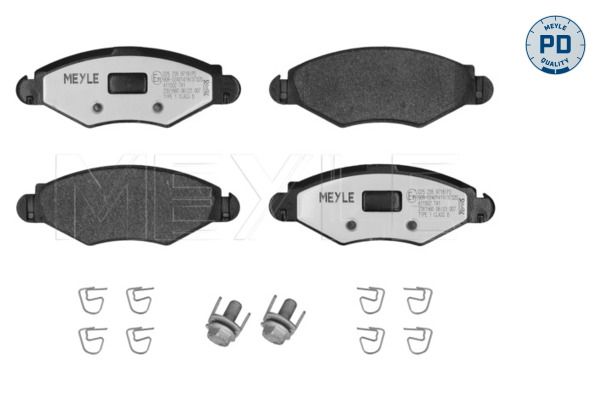 MEYLE 025 235 9718/PD Brake Pad Set, disc brake