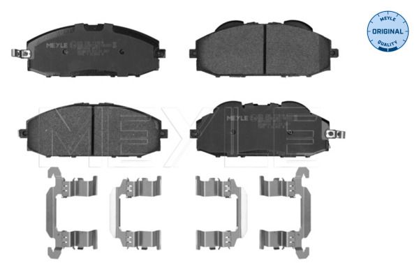 MEYLE 025 236 1118/W Brake Pad Set, disc brake