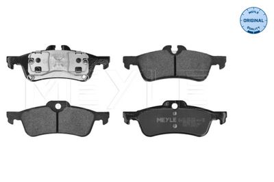 Brake Pad Set, disc brake MEYLE 025 237 1616