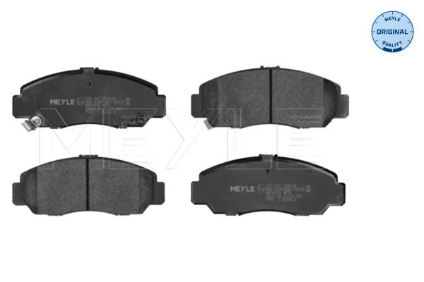 MEYLE 025 237 2916/W Brake Pad Set, disc brake