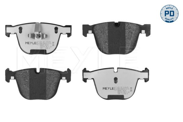 MEYLE 025 237 3116/PD Brake Pad Set, disc brake