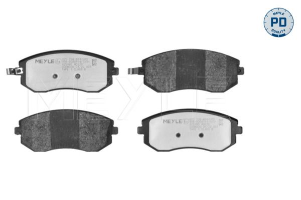 MEYLE 025 238 6517/PD Brake Pad Set, disc brake