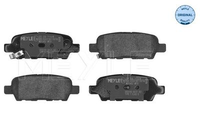 Brake Pad Set, disc brake MEYLE 025 238 7114/W