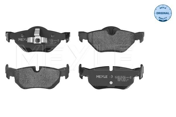 MEYLE 025 239 2617 Brake Pad Set, disc brake