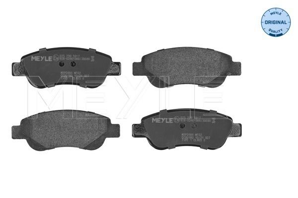 MEYLE 025 239 5917 Brake Pad Set, disc brake