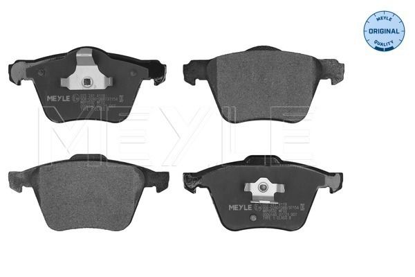 MEYLE 025 241 4119 Brake Pad Set, disc brake