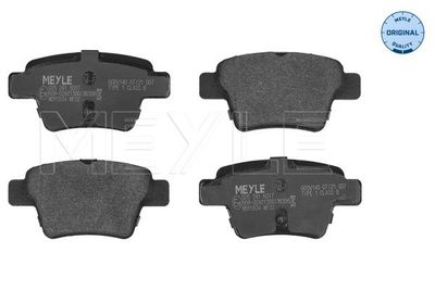Brake Pad Set, disc brake MEYLE 025 241 5017