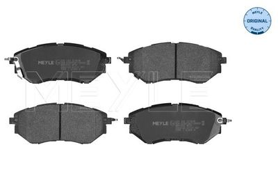 Brake Pad Set, disc brake MEYLE 025 242 2218/W