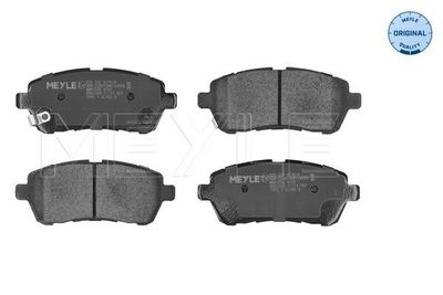Brake Pad Set, disc brake MEYLE 025 242 8316/W