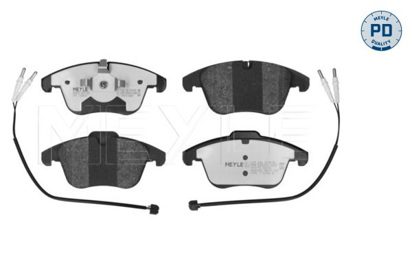 MEYLE 025 243 3218/PD Brake Pad Set, disc brake