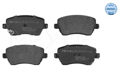 Brake Pad Set, disc brake MEYLE 025 244 0317/W