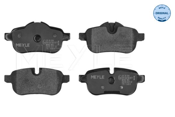MEYLE 025 245 5918 Brake Pad Set, disc brake