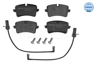 Brake Pad Set, disc brake MEYLE 025 246 0617/W