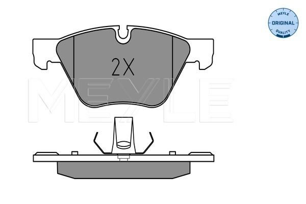 MEYLE 025 246 9719 Brake Pad Set, disc brake