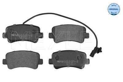 Brake Pad Set, disc brake MEYLE 025 251 1218/W
