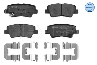 Brake Pad Set, disc brake MEYLE 025 253 3715/W