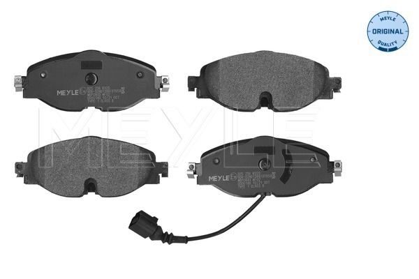 MEYLE 025 256 8320 Brake Pad Set, disc brake