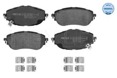 Brake Pad Set, disc brake MEYLE 025 256 9819