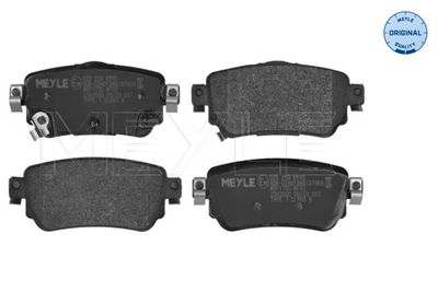 Brake Pad Set, disc brake MEYLE 025 259 6515