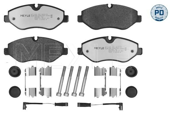 MEYLE 025 291 9220/PD Brake Pad Set, disc brake