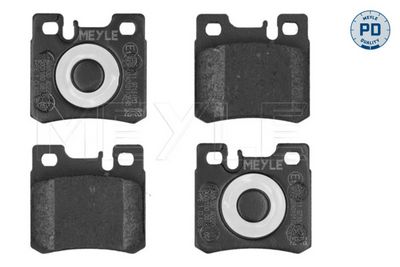 Brake Pad Set, disc brake MEYLE 025 211 9715/PD