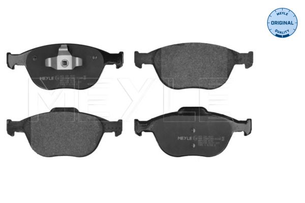 MEYLE 025 234 4017 Brake Pad Set, disc brake