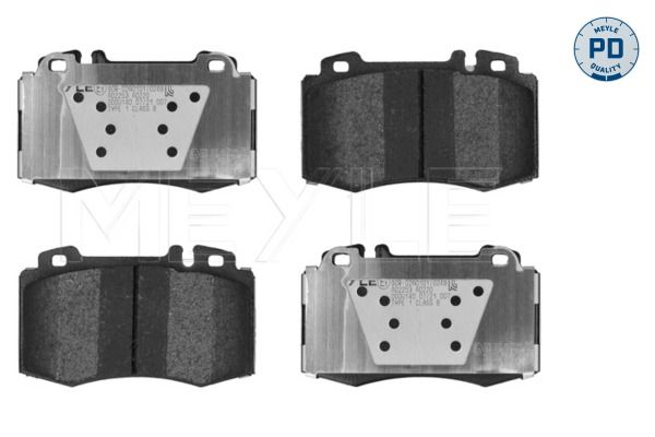 MEYLE 025 237 4517/PD Brake Pad Set, disc brake
