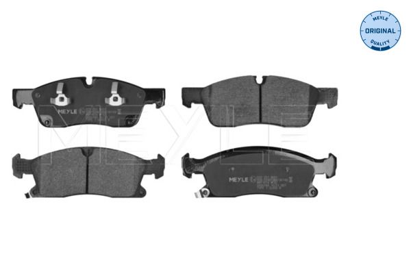 MEYLE 025 251 9021 Brake Pad Set, disc brake