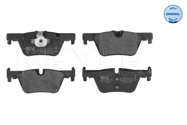 MEYLE 025 253 0717 Brake Pad Set, disc brake