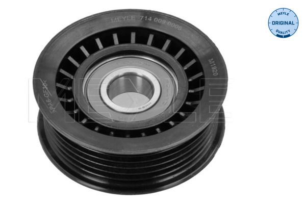 MEYLE 714 009 0006 Deflection/Guide Pulley, V-ribbed belt