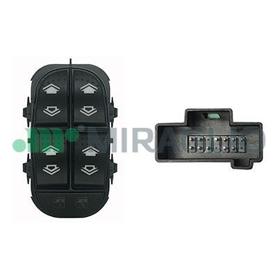 Switch, window regulator MIRAGLIO 121/FRB76002