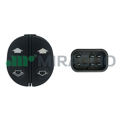 Switch, window regulator MIRAGLIO 121/FRB76004