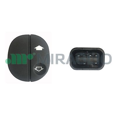 Switch, window regulator MIRAGLIO 121/FRI76001
